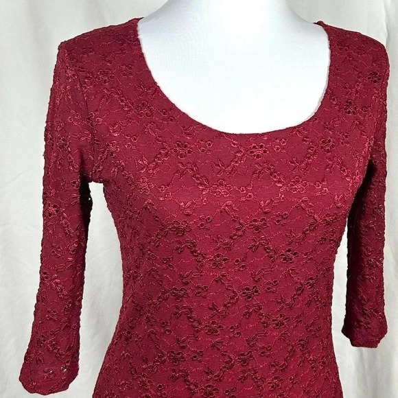 Vintage M Studio Lace Top - Picture 2 of 6